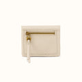 Lumen Mini Wallet In Pebbled Leather - Birch- FOL