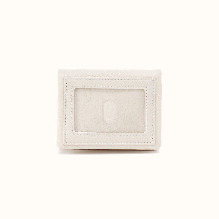 Lumen Mini Wallet in Pebbled Leather - Coastal Cloud