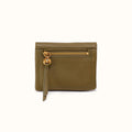 Lumen Mini Wallet In Pebbled Leather - Sunlit Sage- FOL