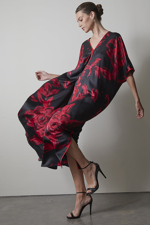 Luxe Mandarin Caftan