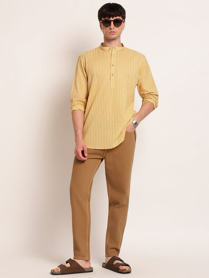 Men Clean Look Mom Fit Jeans