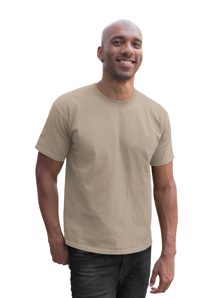 Men's 3-Pack Timberland Tees - Airlume Cotton Crew Neck