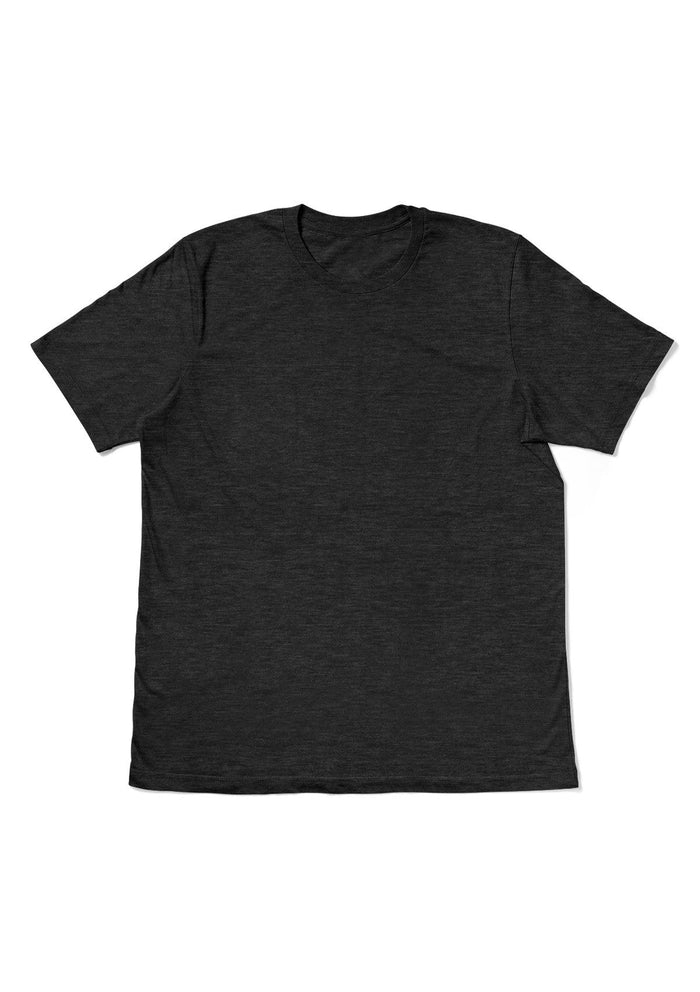 Men’s black short and long sleeve t-shirt combo pack - lifestyle view