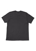 mens charcoal classic fit t-shirt crew neck short sleeve airlume cotton  back flat image