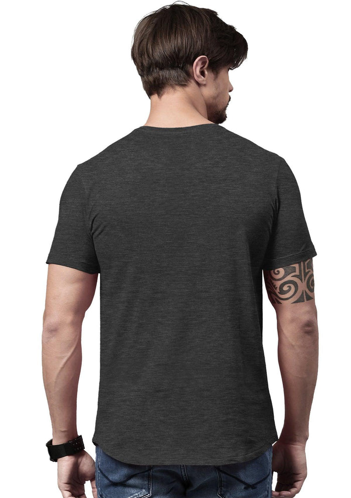 mens grayl classic fit t-shirt crew neck short sleeve heather airlume cotton  back lifestyle image