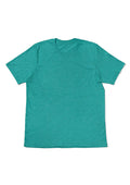 Men's Sea Green Heather Short Sleeve Crew Neck T-Shirt - Perfect TShirt Co