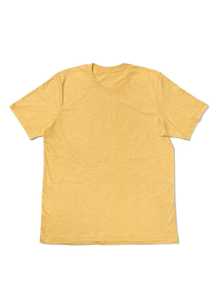 Men's Vibrant Yellow Triblend T-Shirt - Perfect TShirt Co