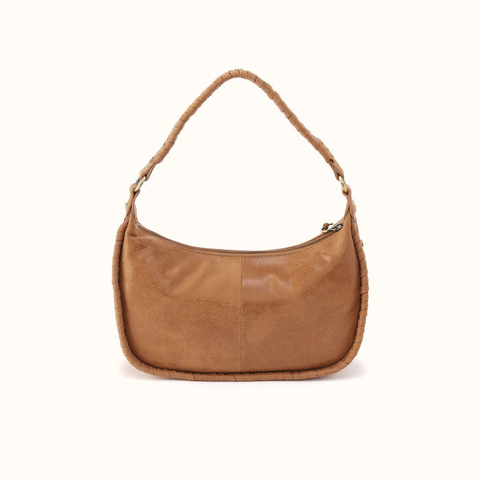 Mia Crescent Hobo In Buffed Leather