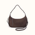 Mia Crescent Hobo In Pebbled Leather