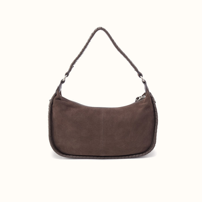Mia Crescent Hobo In Pebbled Leather