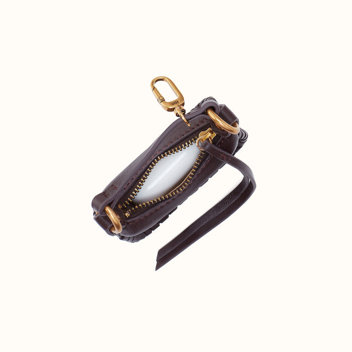 Mia Micro Charm In Suede Leather