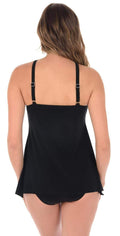 Miraclesuit Fold over Bottom in Black 6503102-BLK: