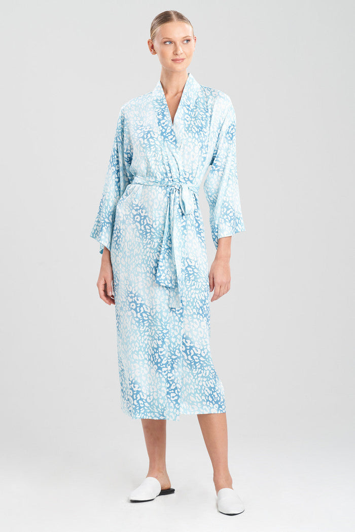 Misty Leopard Robe