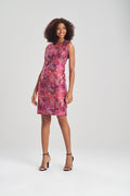 Mosaic Jacquard Sheath Dress