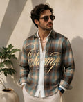 Multicolour Printed Checks Shirt
