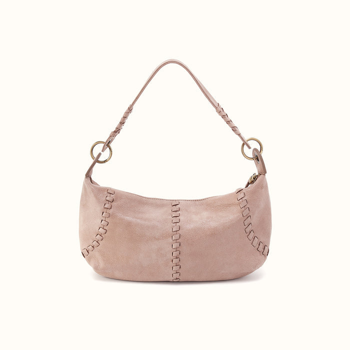 Opal Mini Shoulder in Buffed Leather - Hazel