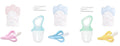 PeekaBee.      Teething Set