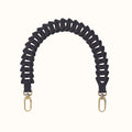 Petty Leather Link Strap In Pebbled Leather
