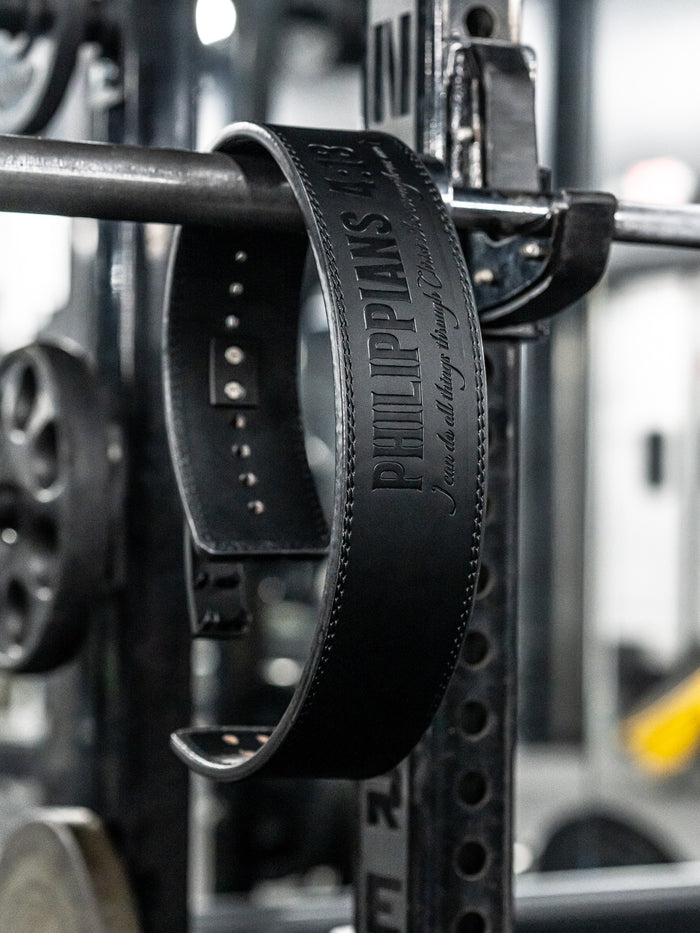 Philippians 4:13 10MM Premium Lever Belt - HolStrength