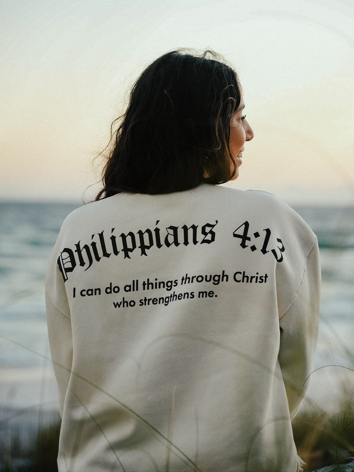 Philippians 4:13 Crewneck - HolStrength