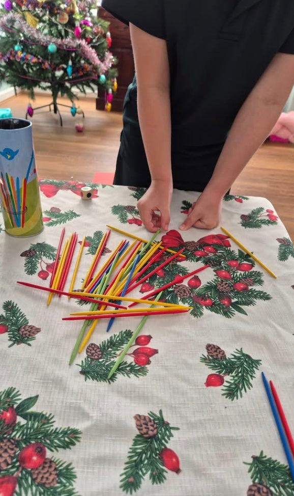 Pick Up Sticks. -   Dexterity Game