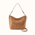 Pier Shoulder Bag In Buffed Leather - Whiskey