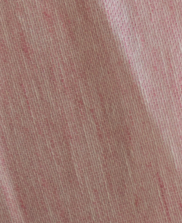 Pink Linen Blend Strucutured Shirt