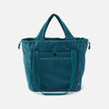 PLACES TO GO Tote in CaRefiber recycled nylon - Teal