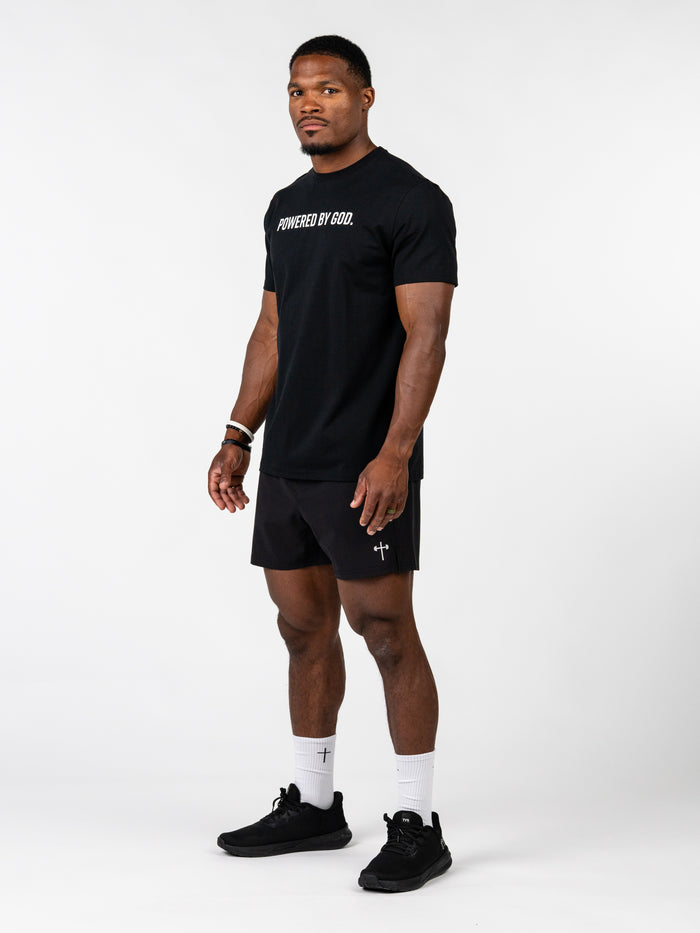 Powered By God Performance Tee