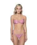 PQ Swim Namaste  Ruched V Bandeau