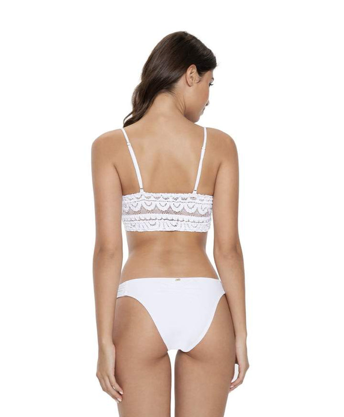 PQ Swim Water Lily Sweetheart Lace Bralette In White
