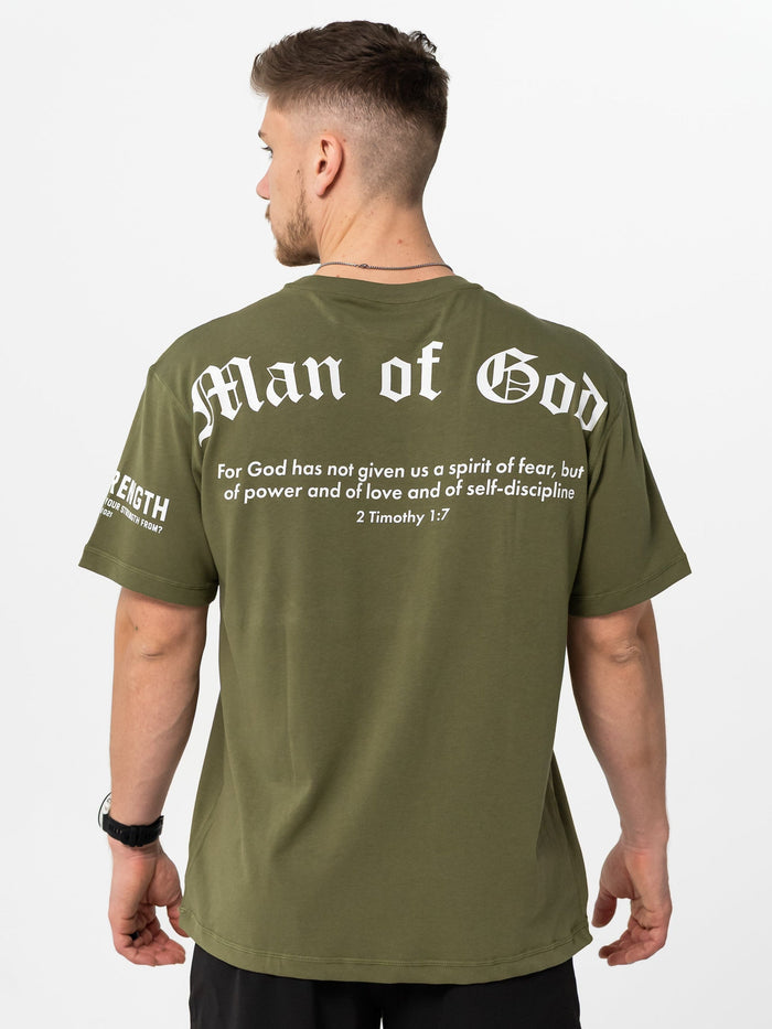 Olive Green - Man of God / S