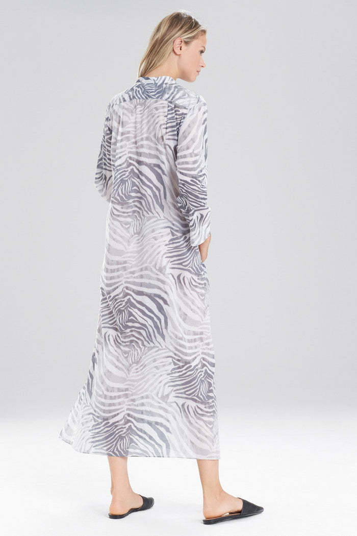 Printed Cotton Voile Lounger