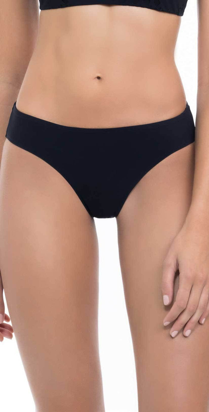Profile by Gottex Tutti Frutti Classic Bikini Bottom in Black-1P90-001: