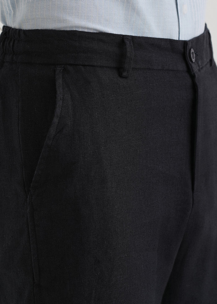 Prussian Blue Linen pant