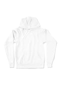Pullover Kangaroo Fleece White Hoodie - Perfect TShirt Co