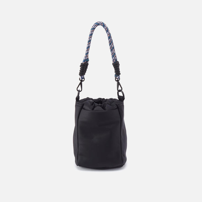 QUICK CINCH CROSSBODY in CaRefiber recycled nylon - Jet