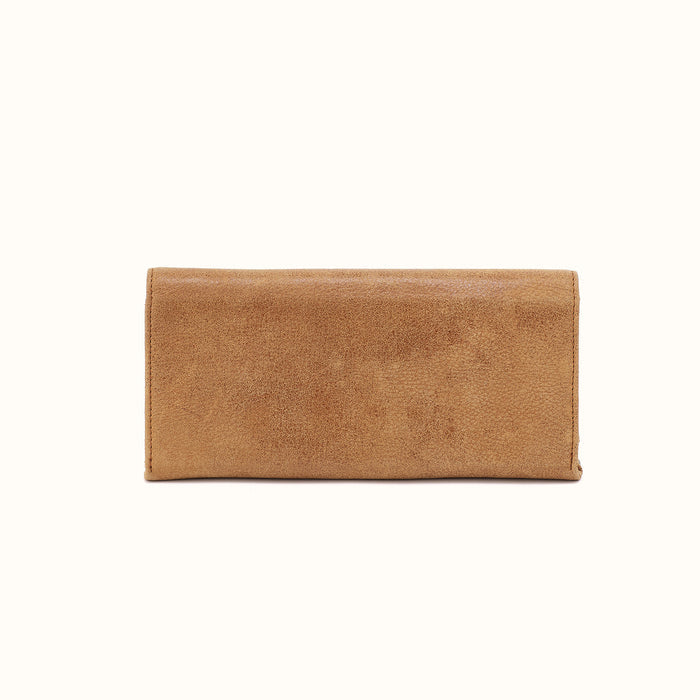 Rachel Continental Wallet In Buffed Leather