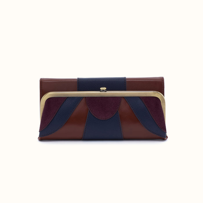 Rachel Continental Wallet In Pebbled Leather