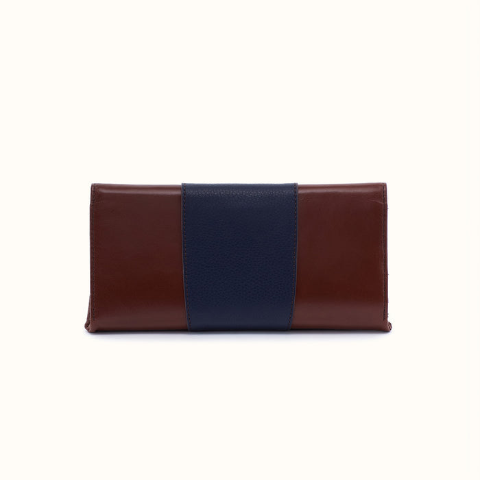 Rachel Continental Wallet In Pebbled Leather