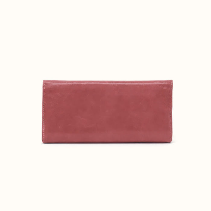 Rachel Continental Wallet In Polished Leather