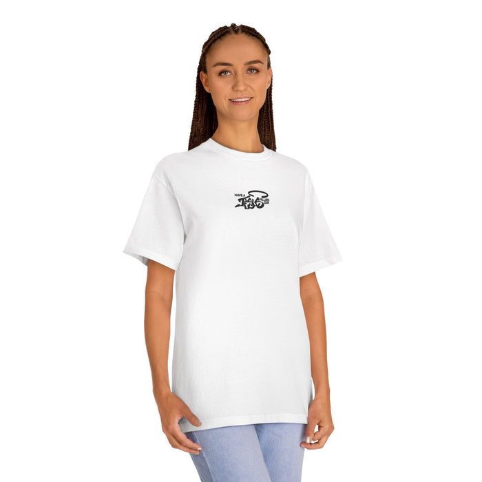 Radiant Savior Tee — Colorful Jesus Portrait Graphic T-Shirt