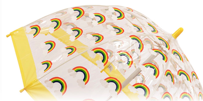Rainbow See-thru Umbrella