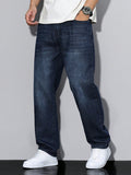 Raw Indigo Straight Fit Jeans