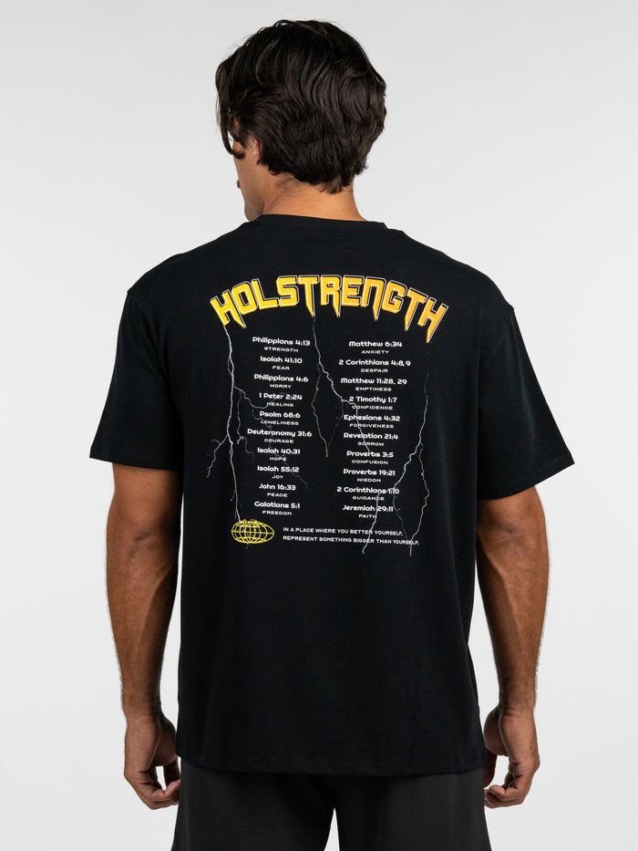 Retro Band Verse Premium Oversized Tee