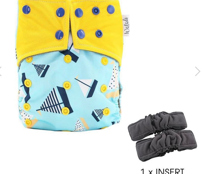 Reusable adjustable  - Bamboo Charcoal Cloth Nappy