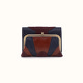 Robin Compact Wallet In Pebbled Leather