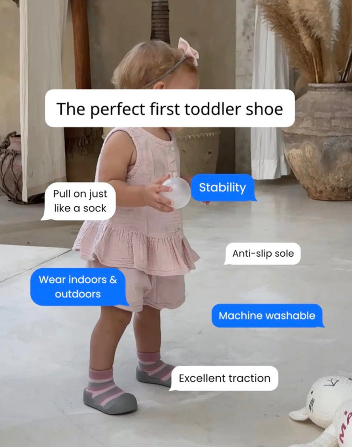 Rubber Soled - Sock Shoe