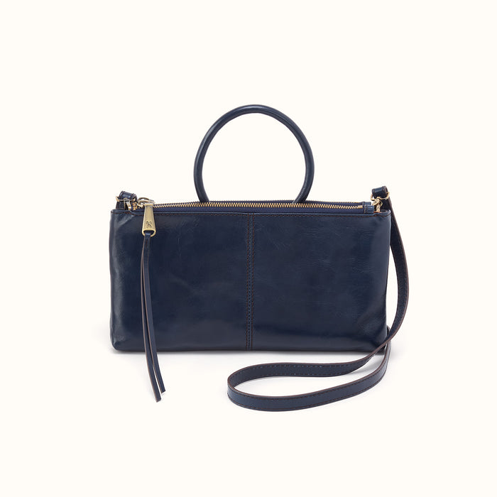 Sable Crossbody In Polished Leather
