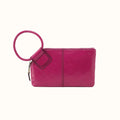 Sable Wristlet in Polished Leather - Cactus Flower